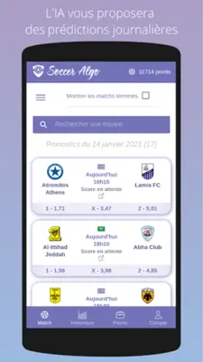 SoccerAlgo android App screenshot 7